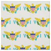 米国ヴァージン諸島国旗 ファブリック (見本)