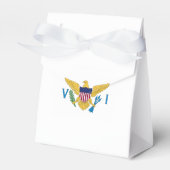 米国ヴァージン諸島国旗 フェイバーボックス (正面サイド)