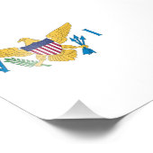 米国ヴァージン諸島国旗 フォトプリント            (角)