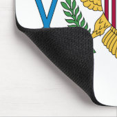 米国ヴァージン諸島国旗 マウスパッド (コーナー)