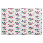 米国ヴァージン諸島国旗（大）熱帯葉 ファブリック (ファットクウォーター)