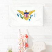 米国ヴァージン諸島国旗 横断幕 (インサイチュ)