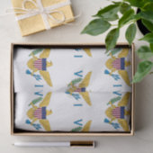 米国ヴァージン諸島国旗 薄葉紙 (ギフト)