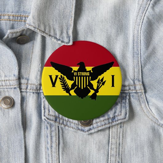 米国ヴァージン諸島国旗 – VI STRONG 缶バッジ (インサイチュ)