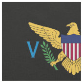 米国ヴァージン諸島国旗USVIアメリカン・パラダイス ファブリック (クローズアップ)