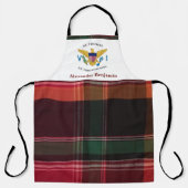 米国ヴァージン諸島国旗USVIセントトーマス・マドラス エプロン (正面)