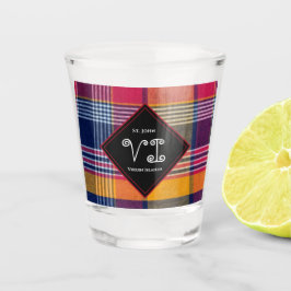 米国ヴァージン諸島聖ヨハネUSVIマドラスUSVI ショットグラス