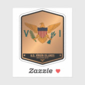 米国ヴァージン諸島 シール (シート)