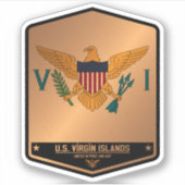 米国ヴァージン諸島 シール (正面)