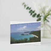 米国ヴァージン諸島 – セントジョンズトランクベイ ポストカード (スタンド正面)