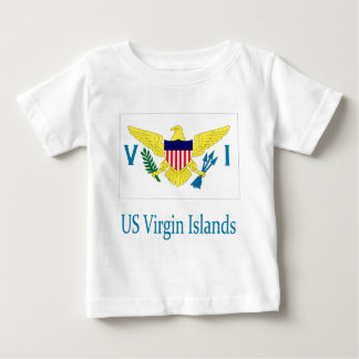 米国ヴァージン諸島 ベビーTシャツ