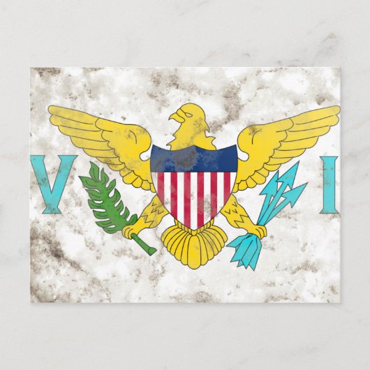 米国ヴァージン諸島 ポストカード (正面)