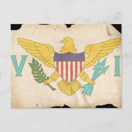 米国ヴァージン諸島 ポストカード (正面)