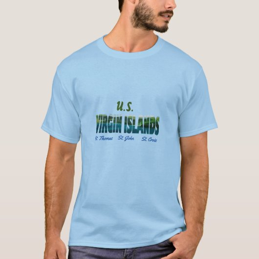 米国ヴァージン諸島 Tシャツ (正面)