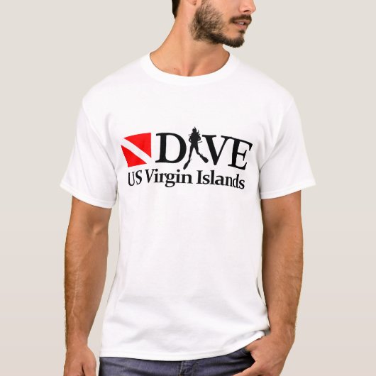 米国ヴァージン諸島DV4 Tシャツ (正面)