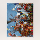 米国ヴァージン諸島Moko Jumbie St. Croix USVI ジグソーパズル (縦)