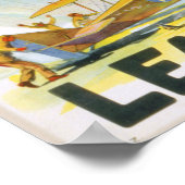 米国ヴィンテージが航空業務で稼学得したポスターに参加 ポスター (角)