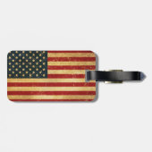 米国ヴィンテージグランジ国旗 ラゲッジタグ (裏面横)