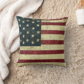 米国ヴィンテージグランジ枕 クッション (ブランケット)