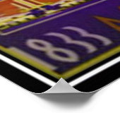 米国ヴィンテージシカゴ – ポスター (角)