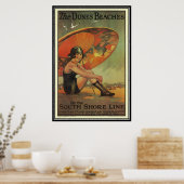 米国ヴィンテージシカゴ – ポスター (キッチン)