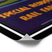 米国ヴィンテージシカゴ –  ポスター (角)