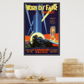 米国ヴィンテージシカゴ –  ポスター (キッチン)