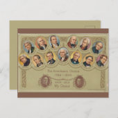 米国ヴィンテージ大統領 ポストカード (正面/裏面)