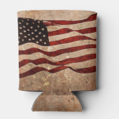 米国ヴィンテージ米国国旗 缶クーラー (裏面)