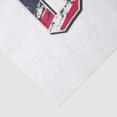 米国ヴィンテージ米国国旗 薄葉紙 (詳細)