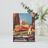 米国ヴィンテージ鉄道 – ポストカード (スタンド正面)