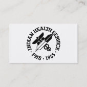 米国下院の名刺 名刺 (裏面)