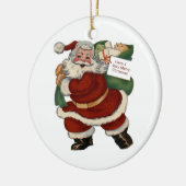 米国下院クリスマス装飾品 セラミックオーナメント (左)