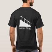 米国中西部に乗ること Tシャツ (裏面)