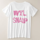 米国中西部のティー プラスサイズTシャツ (デザイン裏面)