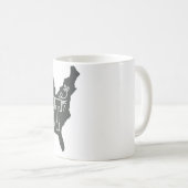 米国中西部は最高にマグです コーヒーマグカップ (正面右)