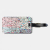 米国中西部地図 ラゲッジタグ (裏面横)