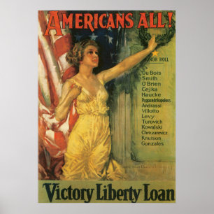 米国人全員1919 ~by Howard Chandler Christy WWI ポスター