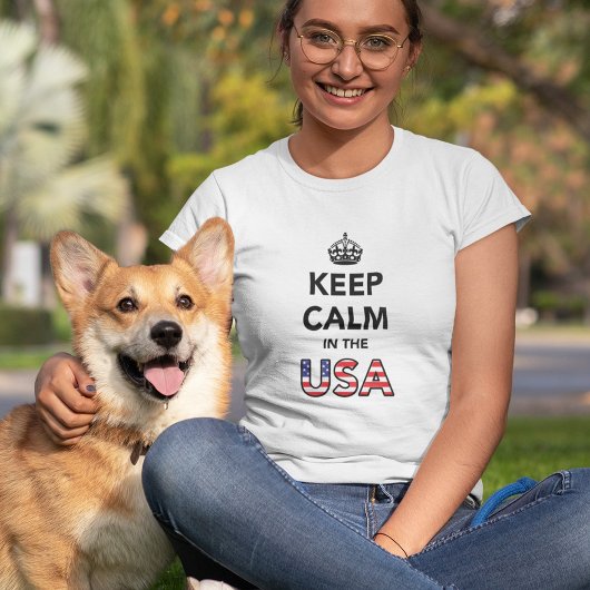 米国保で静か Tシャツ