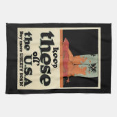 米国保の都市 キッチンタオル (横)