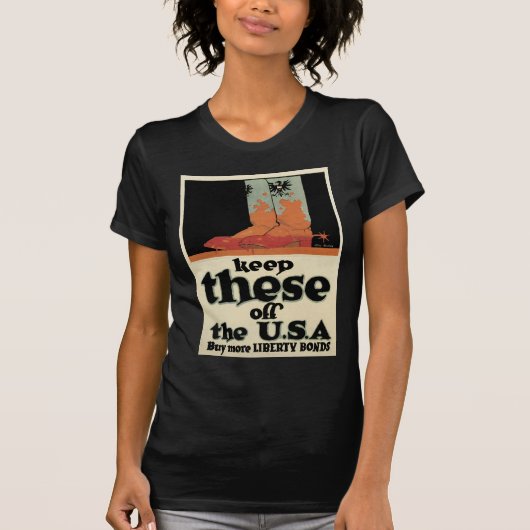 米国保の都市 Tシャツ (正面)