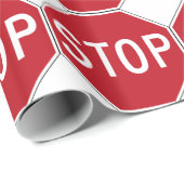 米国停止印 ラッピングペーパー (ロールコーナー)