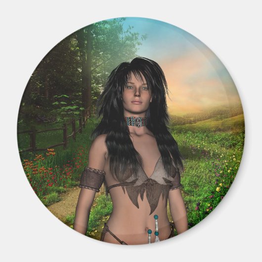 米国先住民マグネット マグネット (正面)