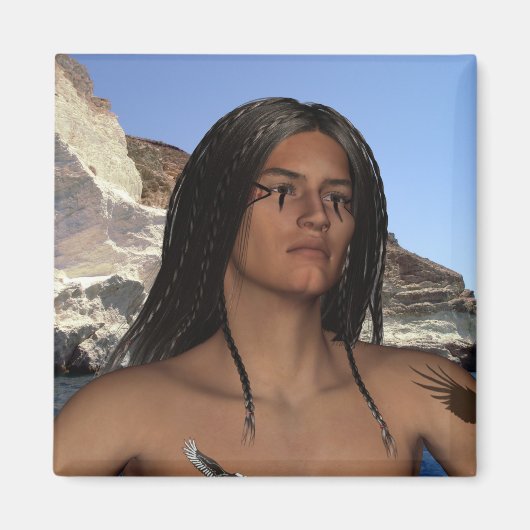 米国先住民マグネット マグネット (正面)