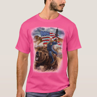 米国共和党ドナルド・トランプ大統領建物エピ Tシャツ