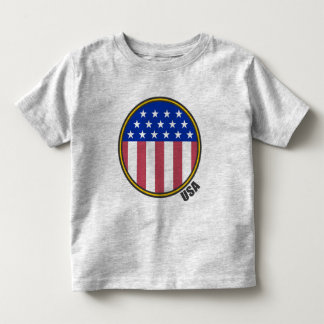 米国円形国旗 トドラーTシャツ