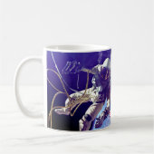 米国初の宇宙飛行士宇宙ウォーク コーヒーマグカップ (左)