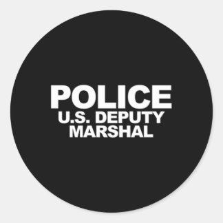 米国副元帥表裏プリント法執行部 ラウンドシール