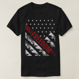 米国動揺して自由 Tシャツ