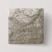 米国北東 缶バッジ (正面)